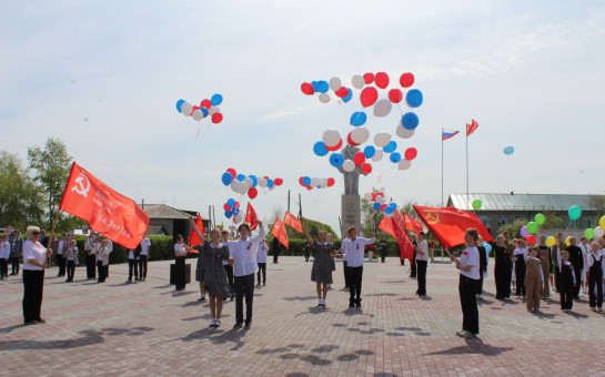 Торжественный митинг у мемориала, посвященный  80-ой годовщине Великой Победы «Победа была и будет за нами!»